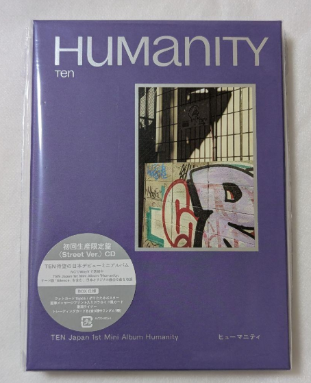 NCT TEN Humanity Street Ver. Limited Edition CD Japan 1st Mini Album