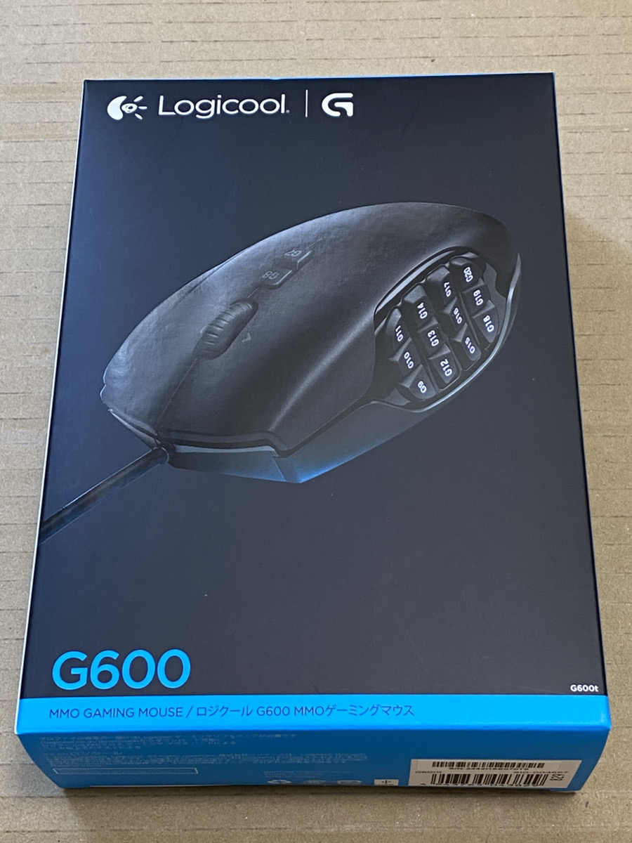 MMO Gaming Mouse LOGICOOL G600 Logitech G600t NEW - 第 1/6 張圖片