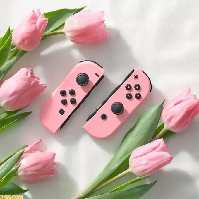 Nintendo Switch Joy-Con (L)/(R) Controller Pastel Pink Color w